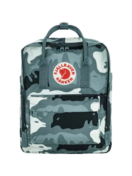 Mestský batoh Fjällräven Kanken Graphics 16 l nimbus blue/hidden animals modrá
