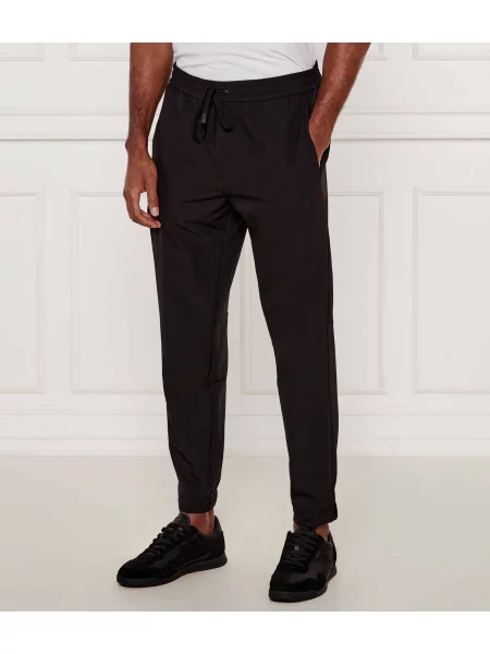 Pantaloni de jogging Boss Green conici negru
