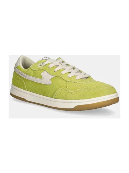 Sneakersy S.w.c Stepney Workers Club zamszowe zielone