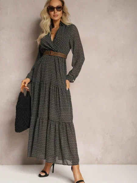 Rochie Cu Agareope neagră
