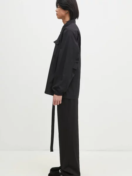 Helmut Lang cămașă Uniform Shirt.Light negru