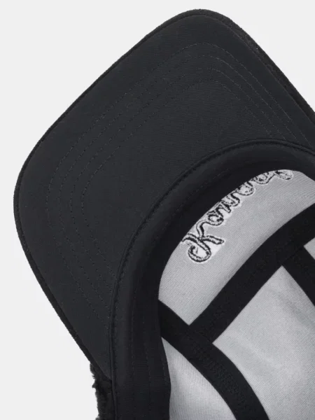 Кепка Kangol FAUX SHERPA чорний