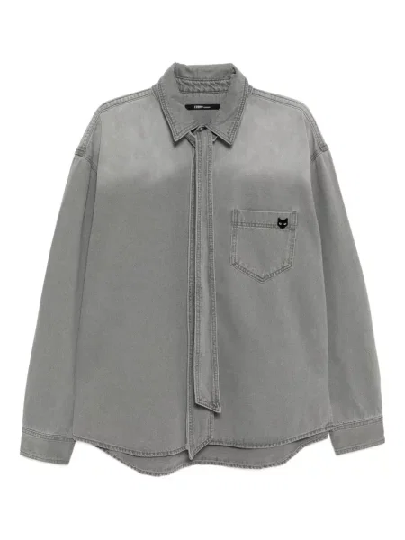 Košulja Songzio s vezom siva