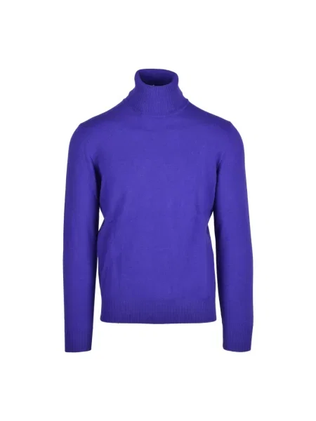 Sweter Kangra z kaszmiru fioletowy