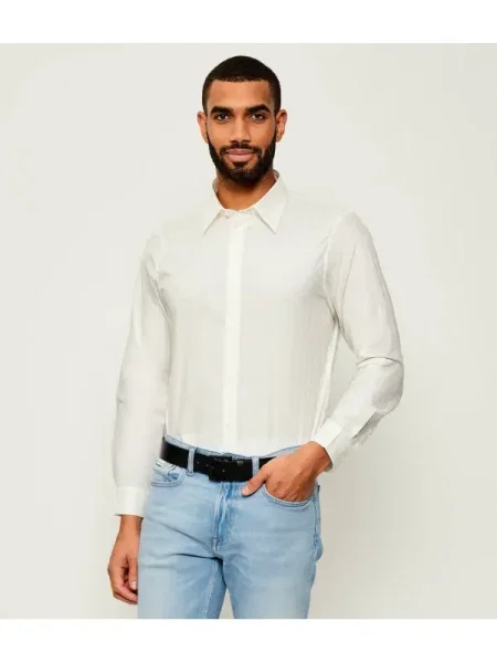 Armani Exchange Cămașă alb