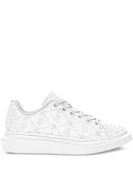 Sneakerși Just Cavalli alb