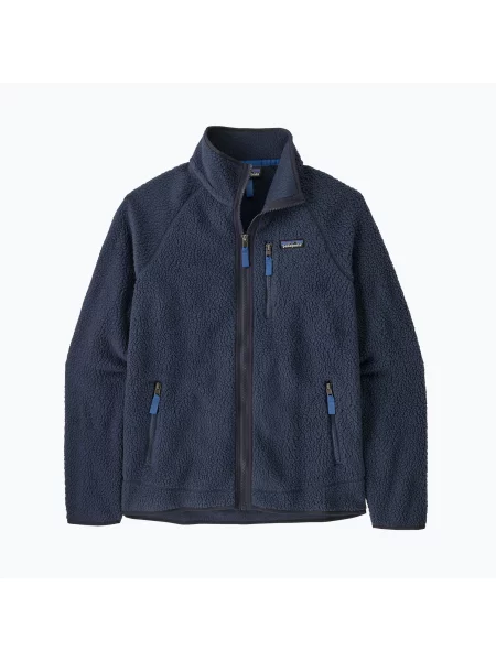 Trekkingová mikina Patagonia Retro Pile new navy w/sunken blue modrá