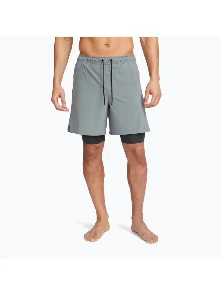 Pantaloni scurți pentru bărbați Nike Unlimited Dri-Fit 7" smoke grey/dark smoke grey/smoke grey gri