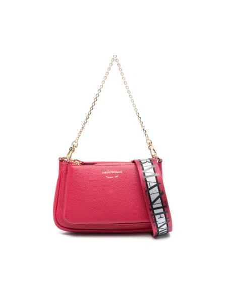 Mały torebka Emporio Armani różowa