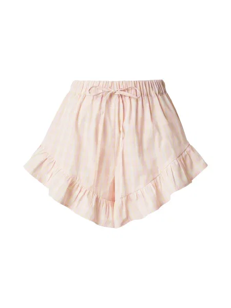 Tatiana Zidekova Kalhoty / pink / růžová žlutá