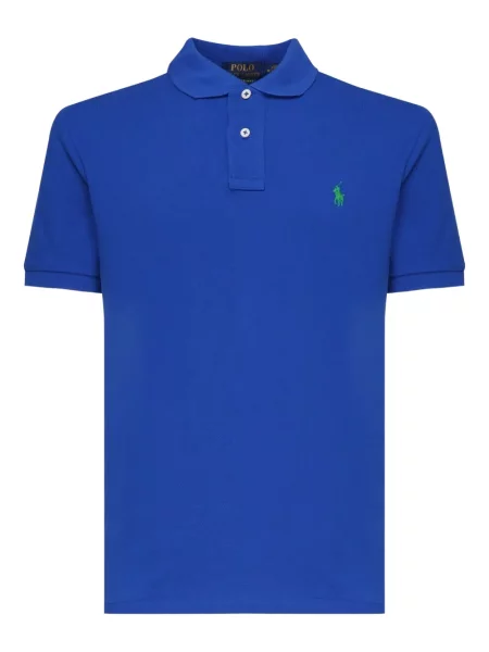 Polo Polo Ralph Lauren cu broderie albastru