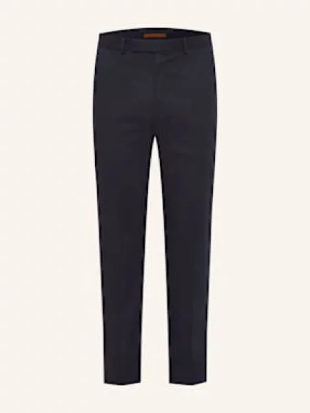 Zegna Chino Kalhoty Regular Fit tmavě modrá