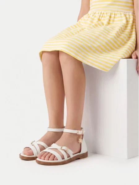 U.S. Polo Assn. Sandale alb