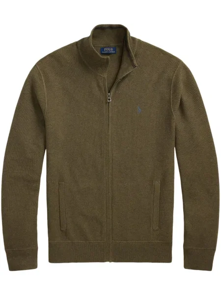 Slip de baie Polo Ralph Lauren cu broderie din piele de căprioară în carouri albastru