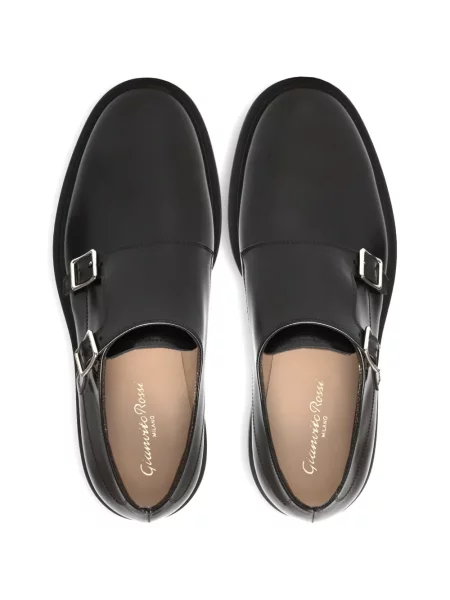 Pantofi loafer Gianvito Rossi din piele maro