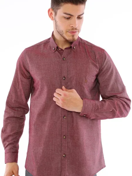 Košulja Dewberry bordo