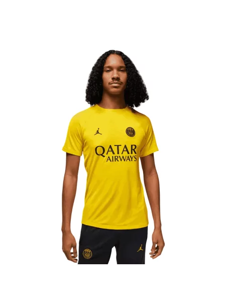 Koszulka Z Krótkim Rękawem Academy Pro Paris Saint Germain FC żółta