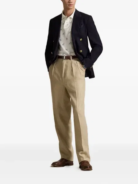 Șapcă Polo Ralph Lauren în carouri din țesătură twill cu imagine alb