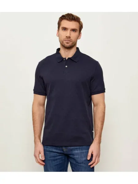 Guess Tricou polo Bleumarin