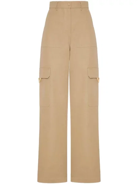 Spodnie cargo Valentino Garavani płócienne