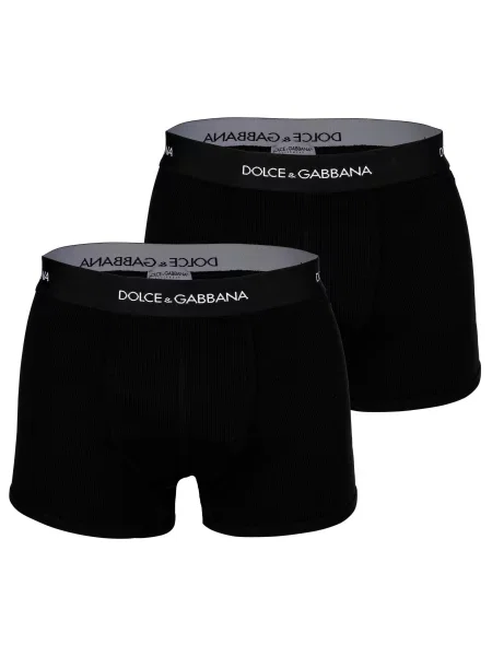DOLCE & GABBANA Boxeralsók fekete fehér