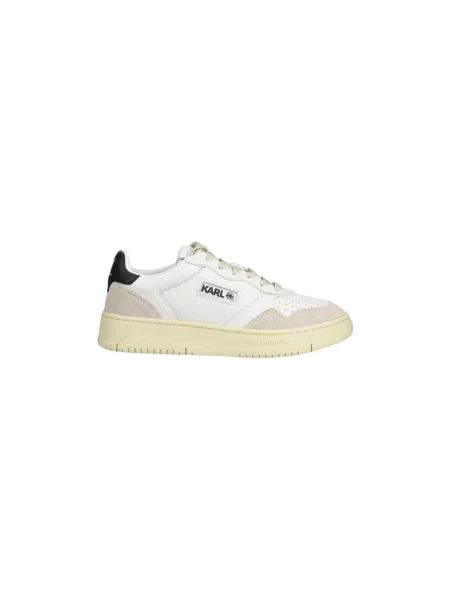 Sneakersy Karl Lagerfeld skórzane białe