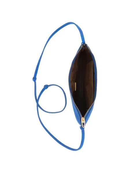 Clutch Bimba Y Lola σουέτ μπλε