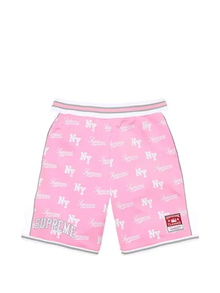 Baschet pantaloni scurți Supreme roz
