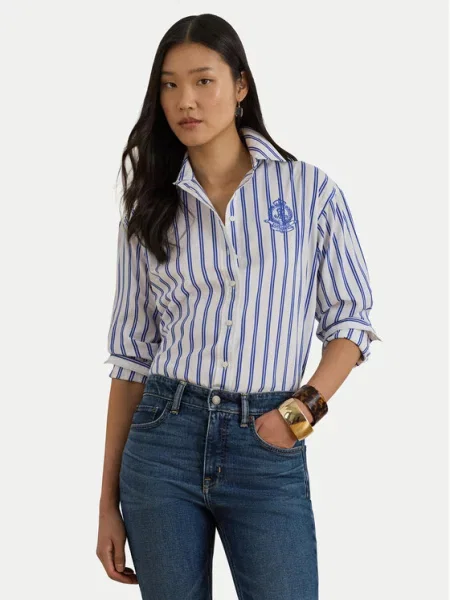 LAUREN RALPH LAUREN Koszula niebieski