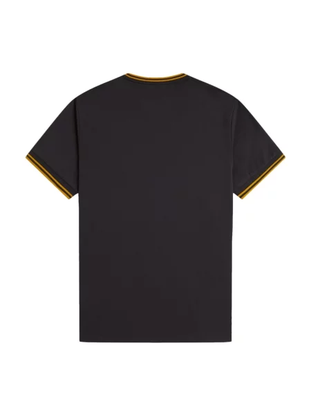 Koszulka Fred Perry ze sznurkiem szara
