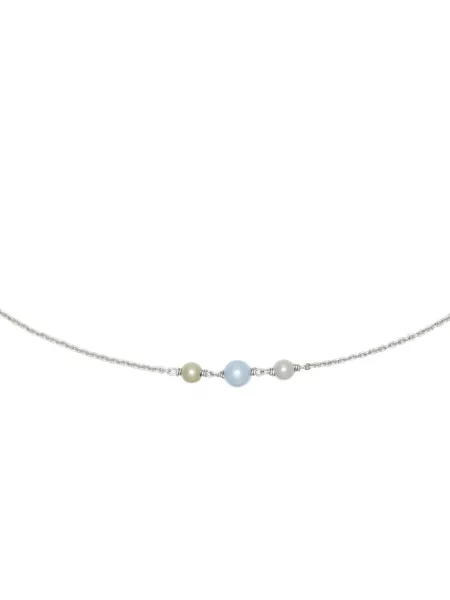 Colier Tory Burch argintiu