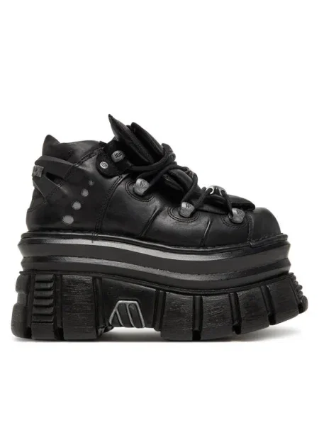 NEW ROCK Sneakersy čierna