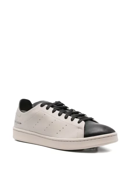 Sneakerși Y-3 din piele gri