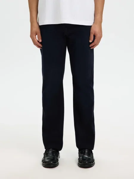 SELECTED Jeans închis albastru