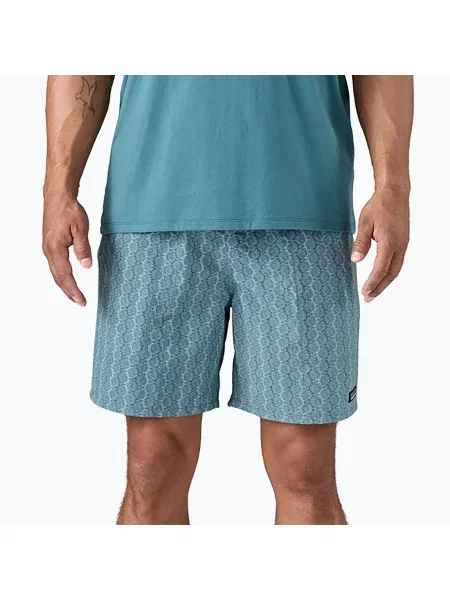 Patagonia bărbați Baggies Longs 7 "caleidoscop / încă pantaloni scurți albastru