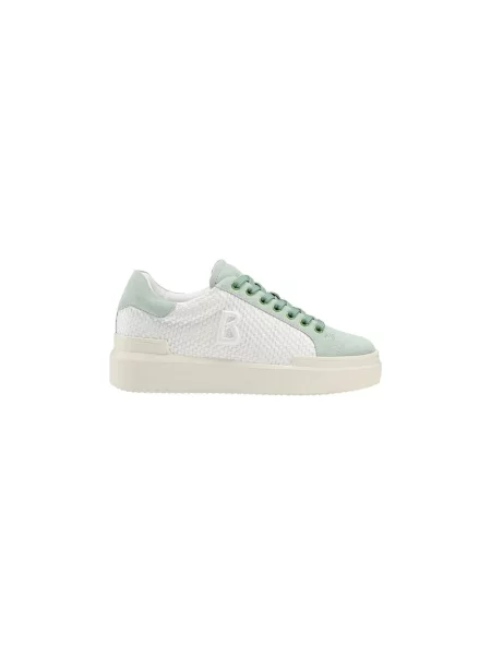 BOGNER HOLLYWOOD sneakersy zamszowe zielone