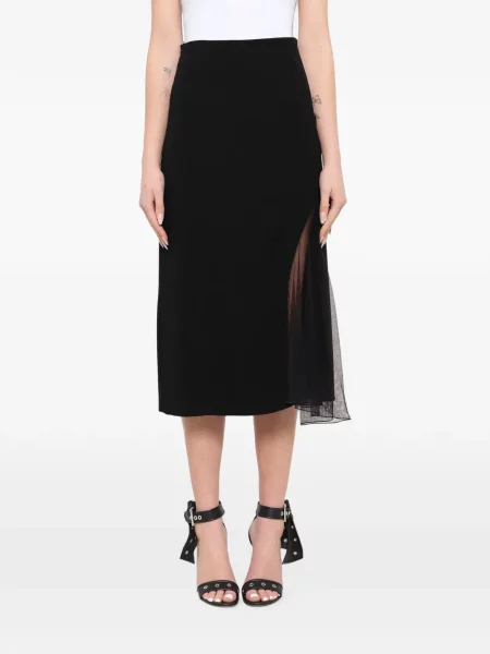 Fustă midi Lanvin negru