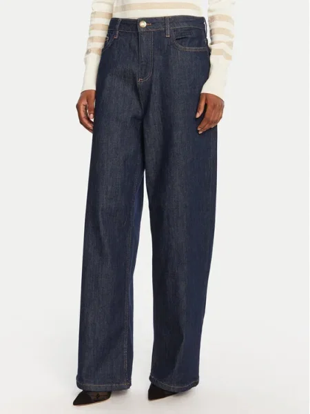 Lola Casademunt by Maite Blugi Bleumarin Wide Leg