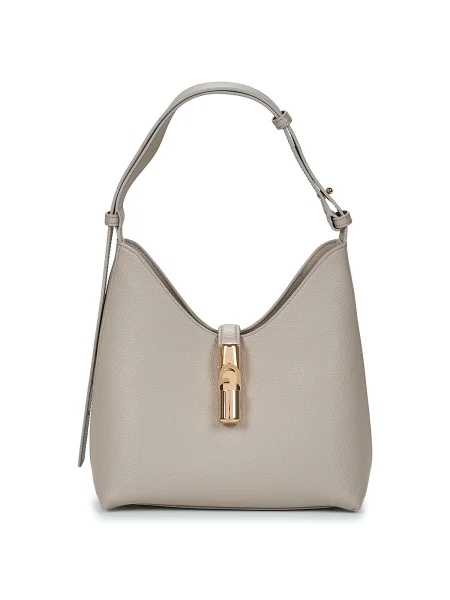 Geanta hobo Furla din piele bej