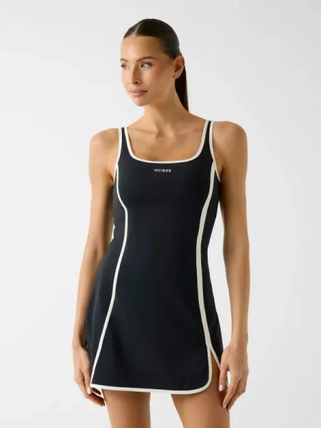 GUESS ACTIVE Rochie + pantaloni scurți SARAH negru