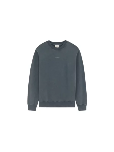 Bluza Drole De Monsieur z nadrukiem klasyczna szara