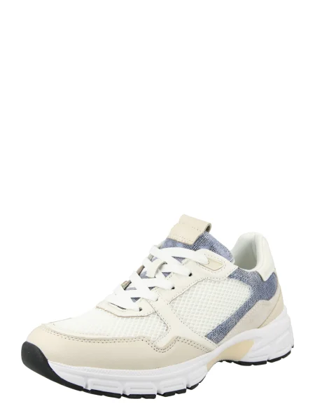 GABOR Tenisky béžová / modrá bílá