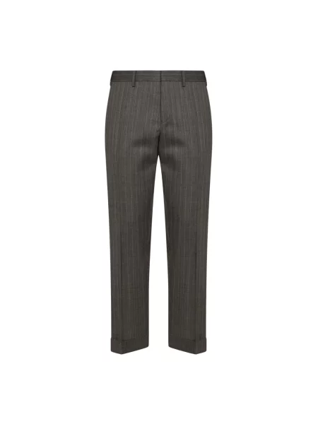 Spodnie Dries Van Noten wełniane szare