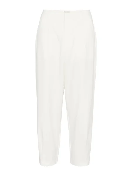 Kaffe Pantaloni cutați Merle murdar alb
