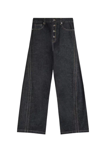 Bershka Jeans albastru