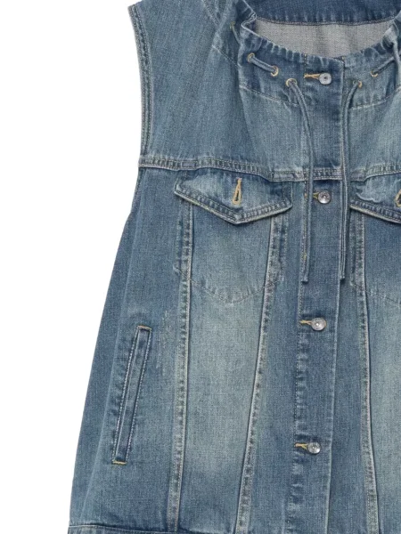 Vestă denim Jnby albastru