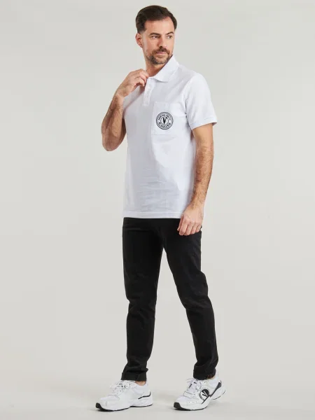 Polo Versace Jeans Couture alb