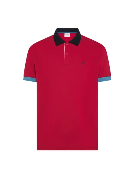 Tričko POLO 3 COLOR WAY S/S POLO' červená