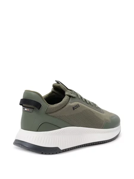 Sneakers Boss από διχτυωτό πράσινο