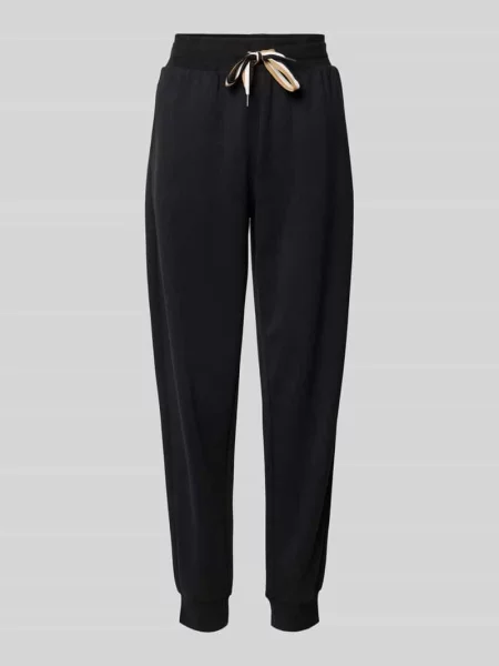 BOSS spodnie lounge CP Stripe Pants Cuff czarne